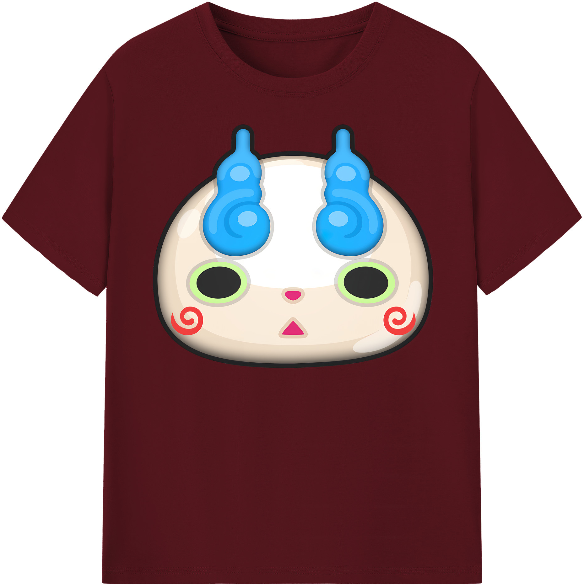 （画像用） 妖怪ウォッチ Yo-kai Watch 綿100％半袖Tシャツ（フロントプリント）